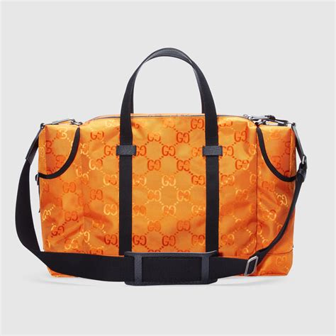 orange gucci duffle bag|gucci duffle bag for women.